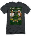 Federer Vs Nadal Wimbledon 2008 Kevin Walker and Pixel Reverie T-Shirt