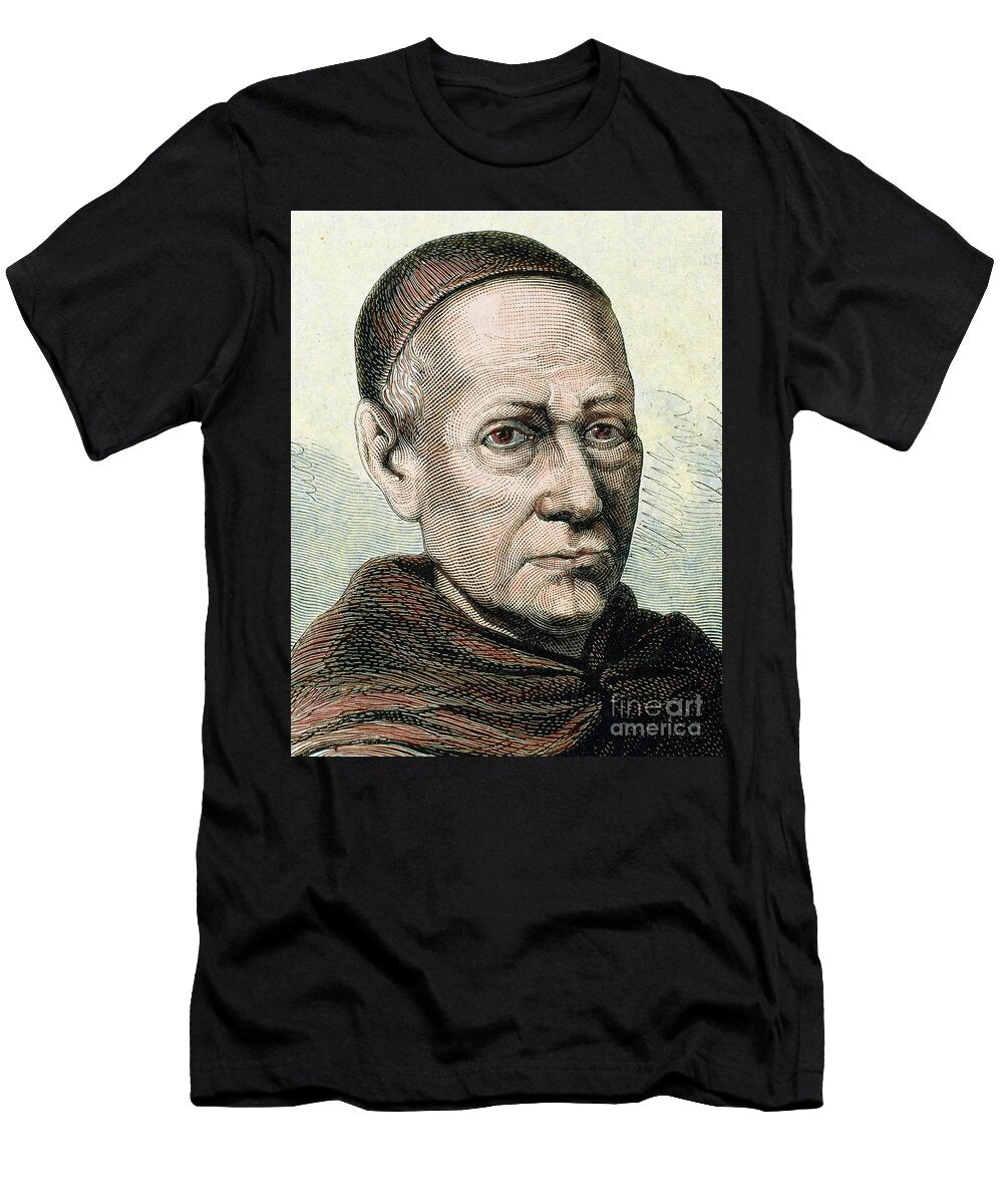 Feijoo Benito Jeronimo 1673 1764 Spanish Essayist Unknown Artist T-Shirt