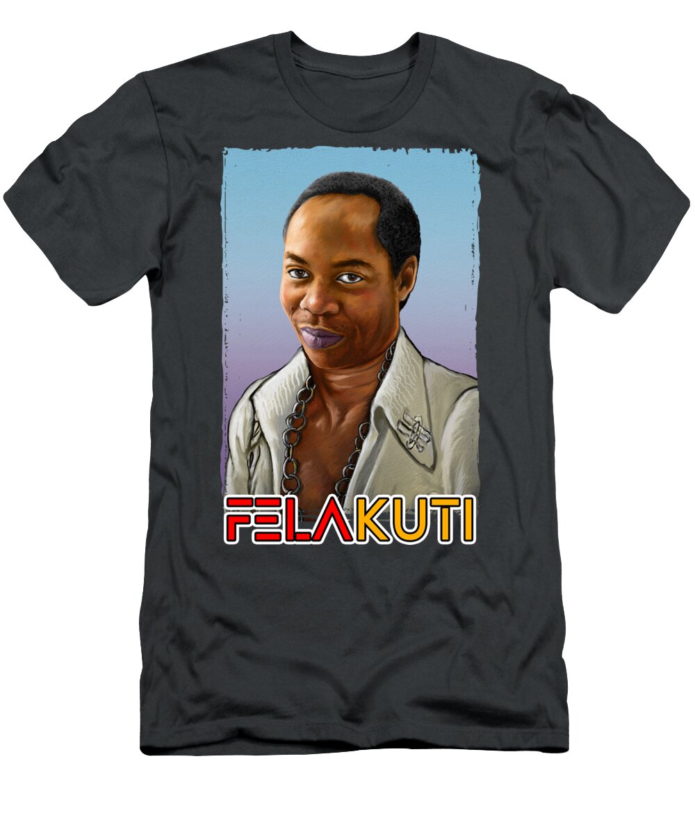 Fela Ransome Kuti Anthony Mwangi T-Shirt