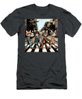 Feline Fab Four Cat Beatles Abbey Road Parody Craig David T-Shirt
