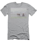 Female Cheetah with Two Cubs in Rainstorm Kgalagadi Ann Steve Toon Natureplcom T-Shirt