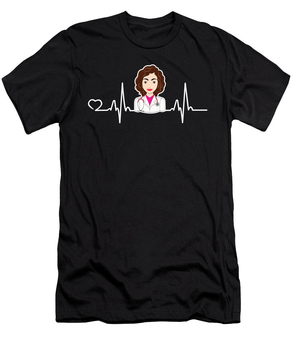Female Doctor Medical Degree Doctorate Gift Muc Designs T-Shirt