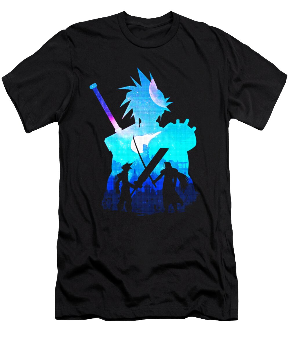 Ffvii Metal Yworki T-Shirt