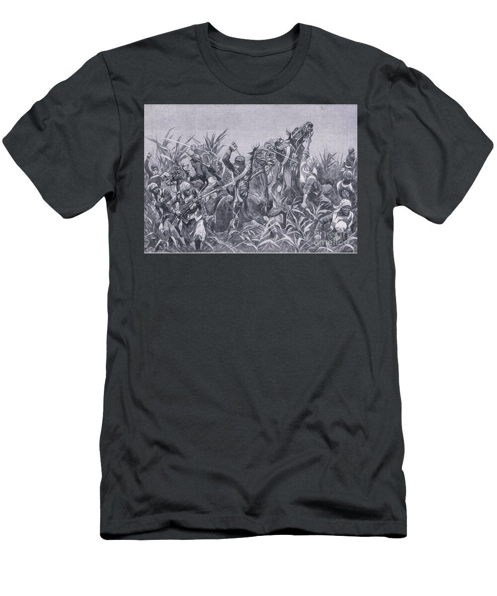 Fighting Around Tientsin Charge of the Japanese Cavalry Richard Caton Ii Woodville T-Shirt