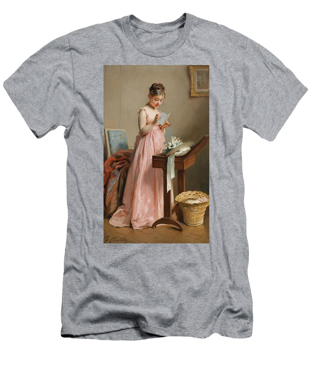Fille a LA Lecture Charles Chaplin French T-Shirt