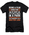 Film Director Being a Film Director Is Easy Cinema Tshirtconcepts Marvin Poppe T-Shirt