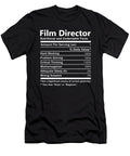 Film Director Nutrition Factors Gift Item Shi Hu Kang T-Shirt