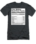 Film Maker Nutrition Facts Filmmaker Inspirational Director Prentv Alex T-Shirt