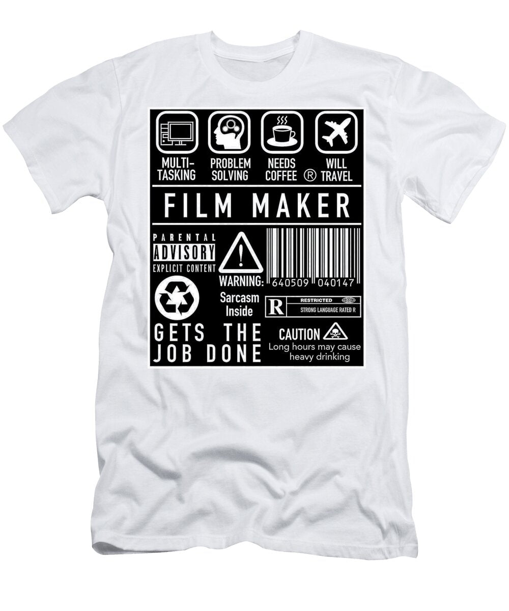 Film Maker Inspirational Filmmaker Symbols Jessica Ward T-Shirt