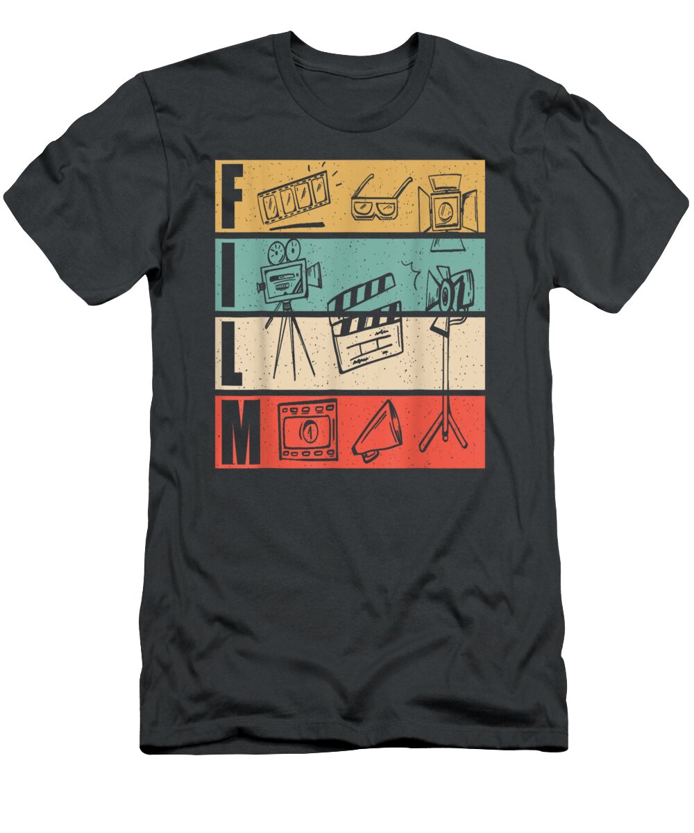 Filmmaker and Movie Director Design for Filming Cameraman Olliw Eylah T-Shirt