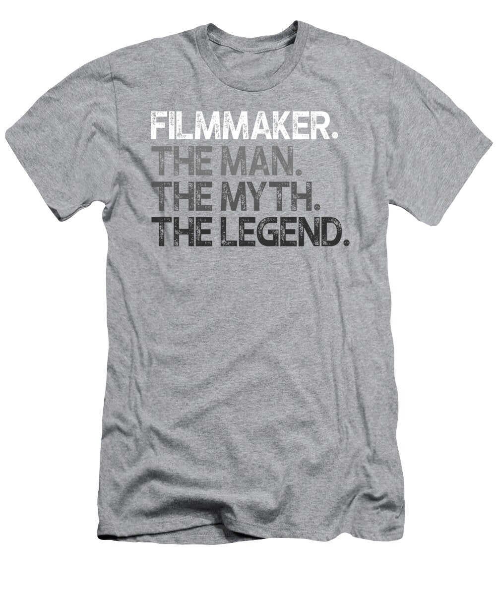 Filmmaker Film Director Maker the Man Myth Legend Stijnz Zoeyr T-Shirt