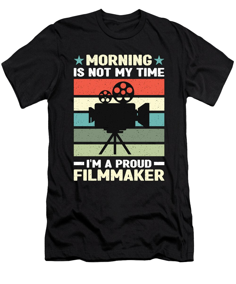 Filmmaker Morning Is Not My Time Movie Director Tshirtconcepts Marvin Poppe T-Shirt