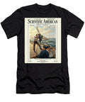 Filmmakers on a Sailboat Early 1900s Magazine Art Print Vincent Art Studio T-Shirt