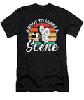 Filmmaking About to Make a Retro Cinema Filmmaker Tshirtconcepts Marvin Poppe T-Shirt