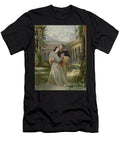 Final Act Act Iv of LA Favorite Depicting Leonora Dying in the Arms of Fernando Circa 1850 Francois Gabriel Guillaume Lepaulle T-Shirt