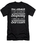 Final Assembler Sarcasm Job Gift Item Shi Hu Kang T-Shirt