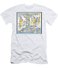 Final Battle Between Hernando Cortes and Cuauhtemoc At Tenochtitlan August 1521 Mexican School T-Shirt