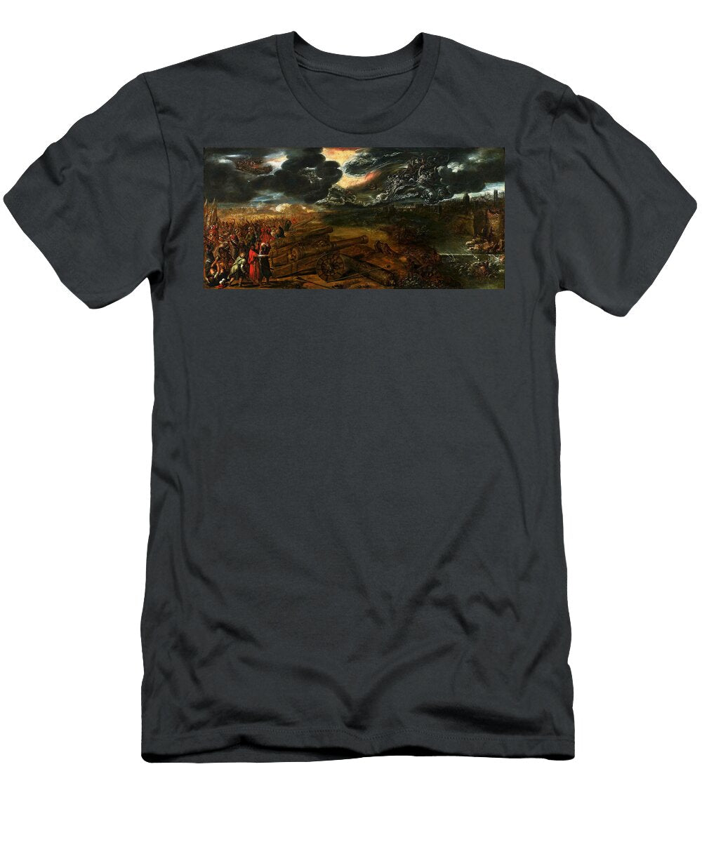 Final Battle of the Siege of Troy Adam Van Noort T-Shirt