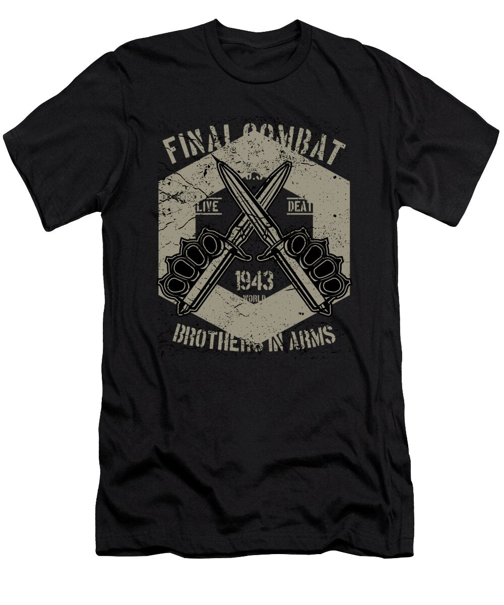 Final Combat Brothers in Arms Jacob Zelazny T-Shirt