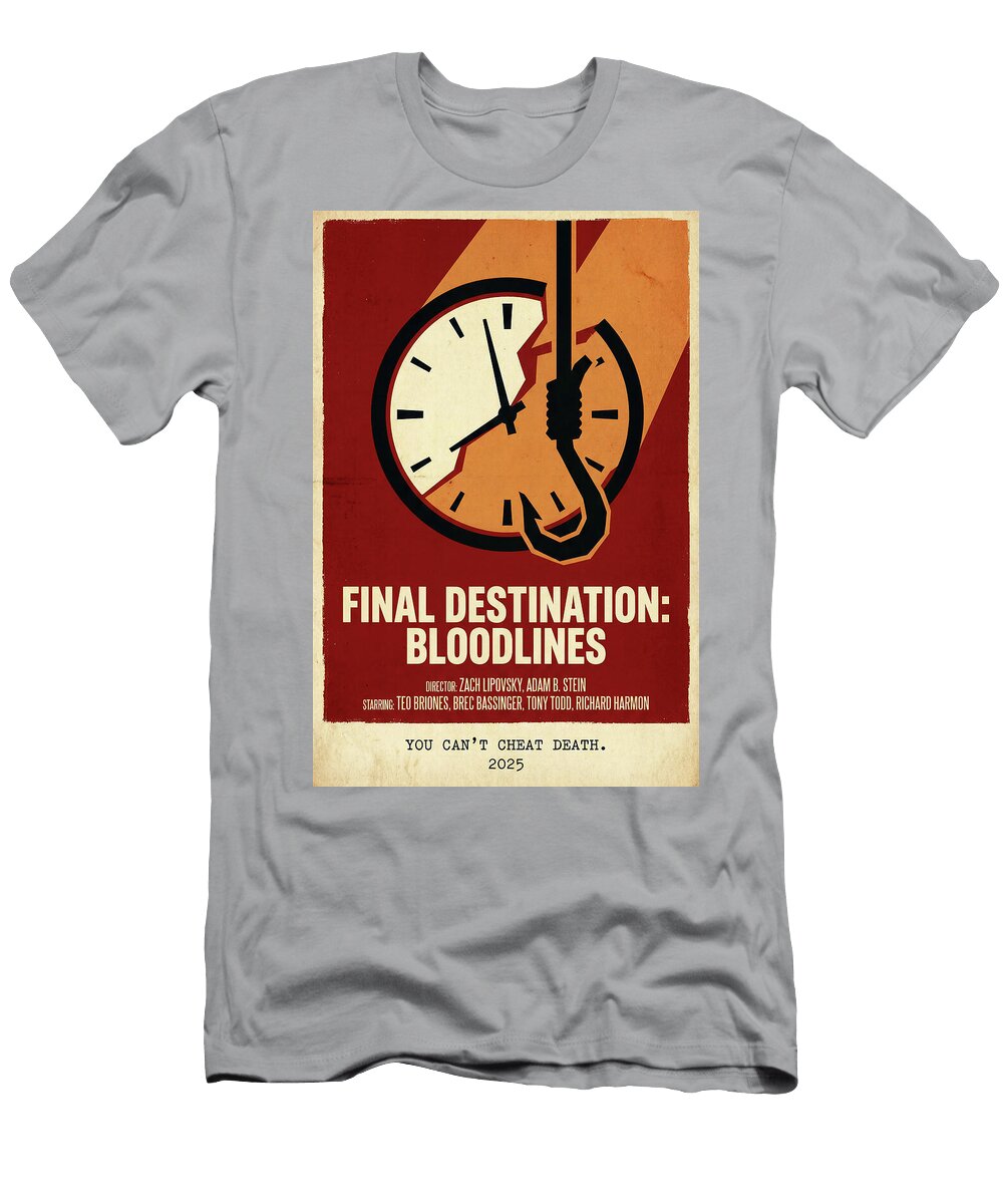 Final Destination Bloodlines Minimal Movie Poster Retro Film Poster Vintage Sampadart Gallery T-Shirt