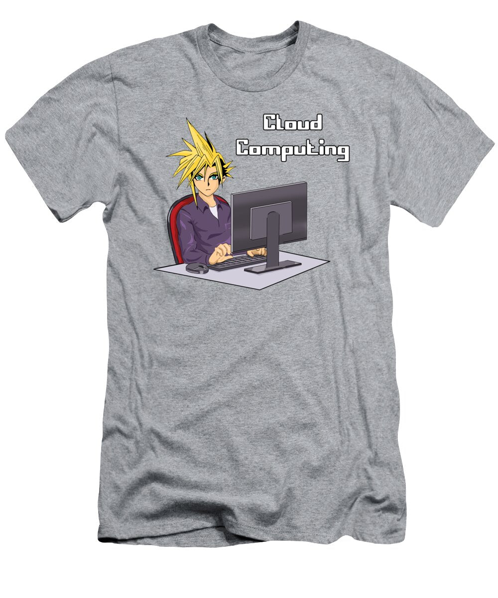 Final Fantasy 7 Cloud Computing Sibainu T-Shirt