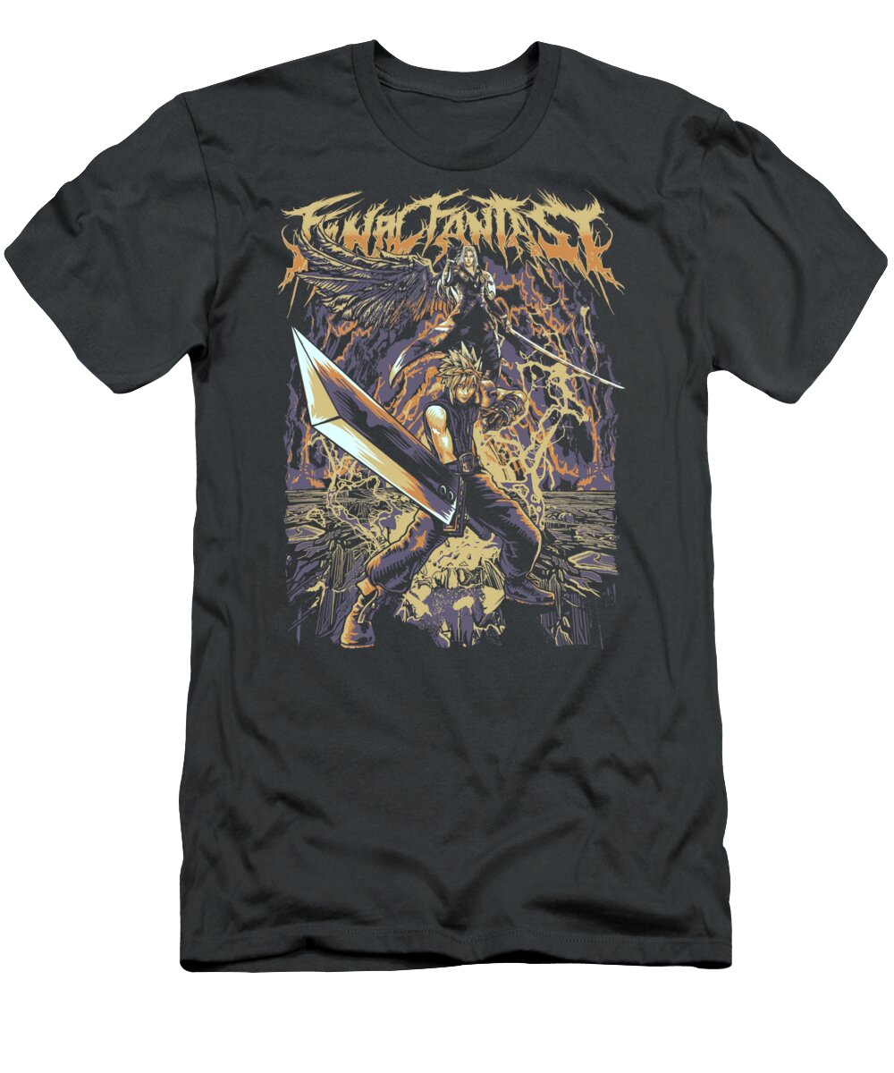 Final Fantasy Fan Art Alt3 Classic Tumblr Kennedy Oliver T-Shirt