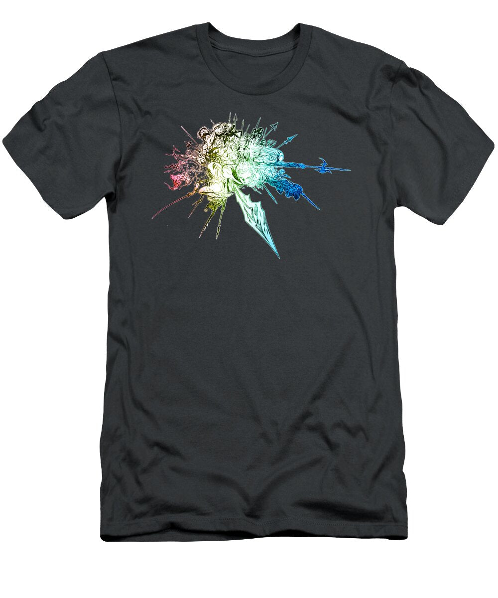 Final Fantasy Final Fantasy Xiv Rainbow Logo Lisa Carrie T-Shirt