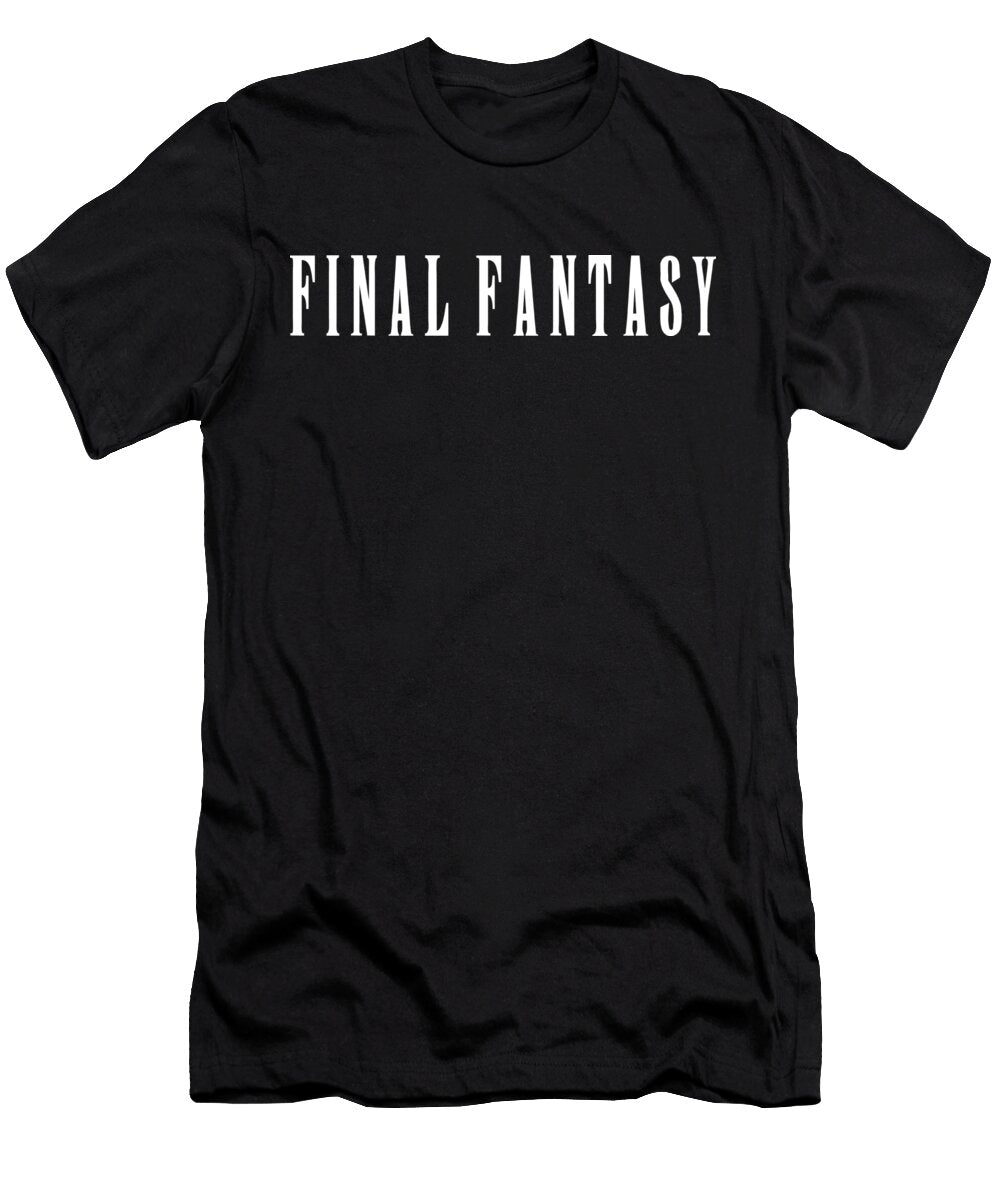 Final Fantasy Font Crypto Berg T-Shirt