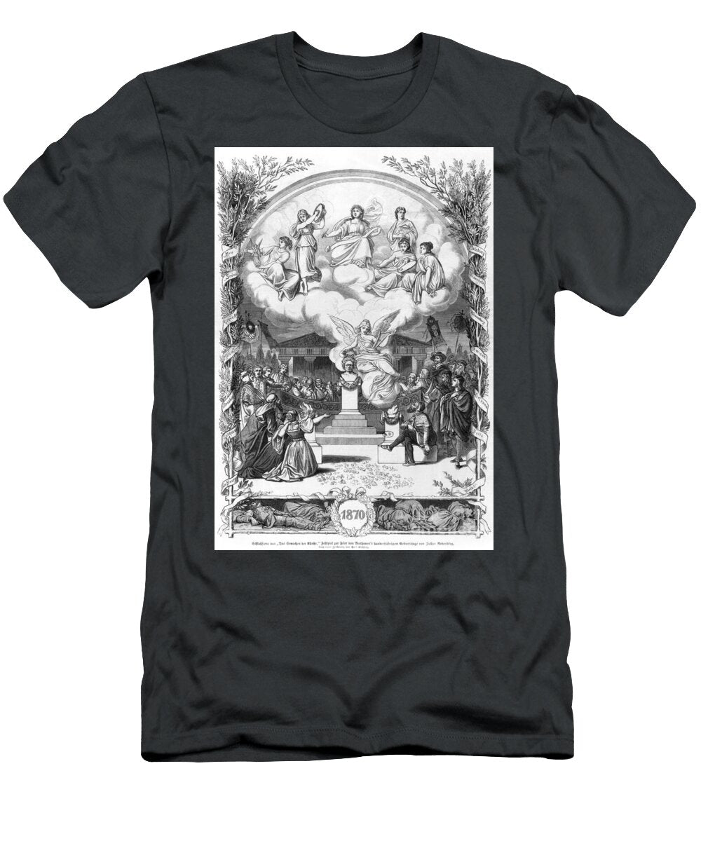 Final Scene of the Awakening of Art a Play By Julius Rodenberg Johann Paul Adolf Kiessling T-Shirt