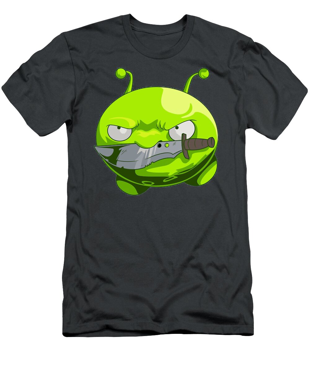 Final Space Brave Mooncake Ready for Battle Sabrina Kusmawati T-Shirt