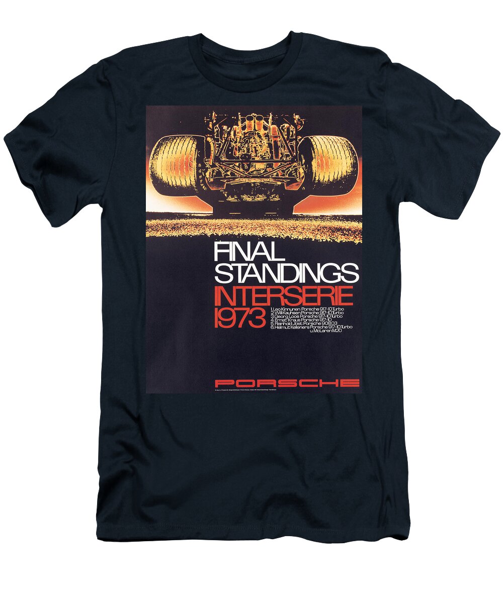 Final Standings 1973 Porsche Nomad Art and Design T-Shirt