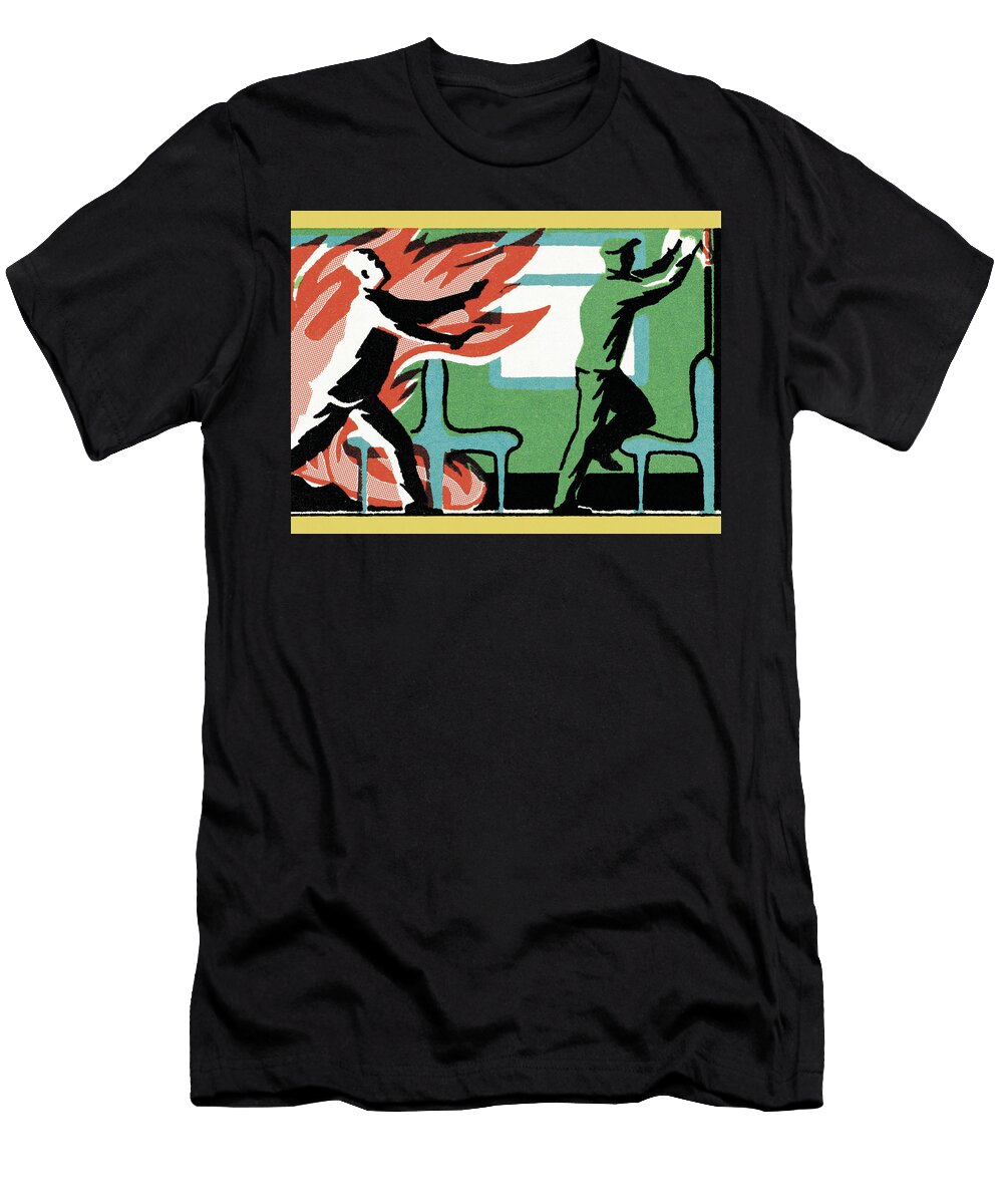 Fire Emergency Csa Images T-Shirt
