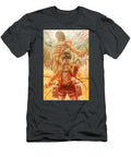 Fire Eren with Sword Claudi Haerig T-Shirt