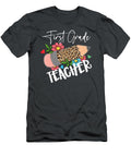 First Grade Leopard Pencil 1st First Day of School Teacher Tuong Cau Pham T-Shirt