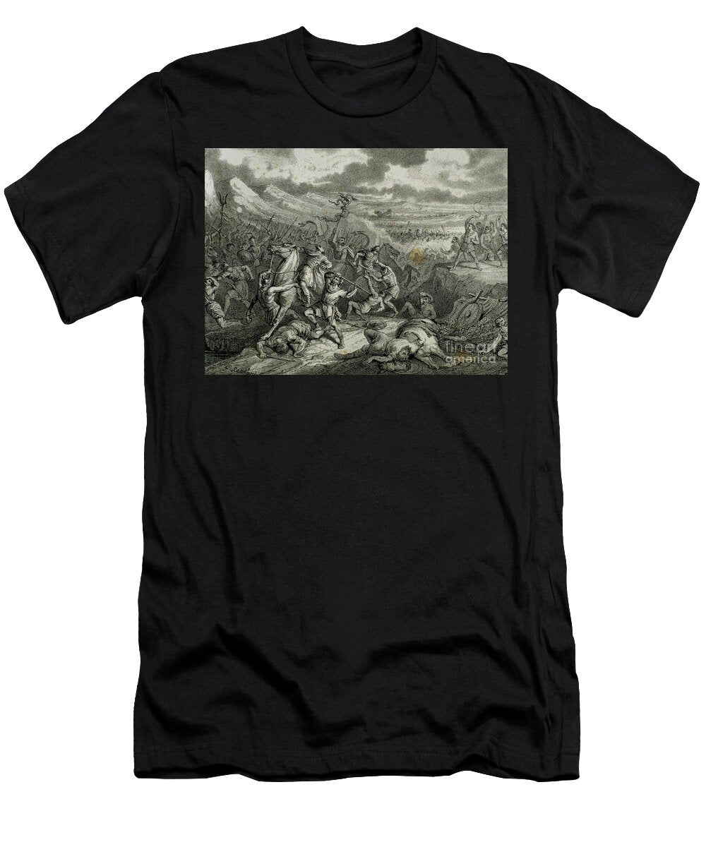 First Punic War the Carthaginians Invade the Sicily Island 3rd Century Bc Unknown Artist T-Shirt