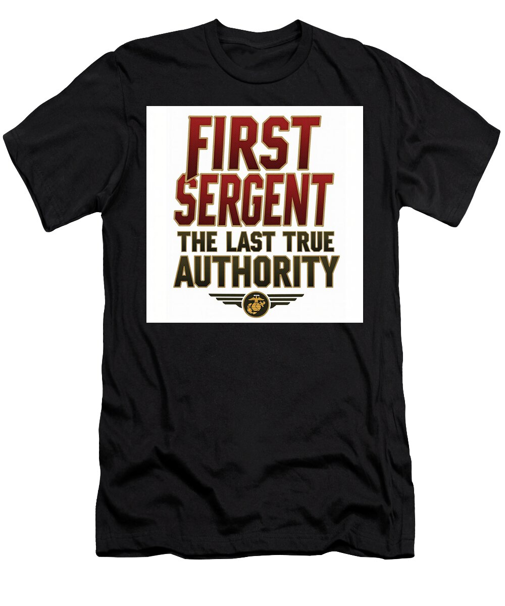 First Sergeant Emblem Design Buddy Marleybea T-Shirt