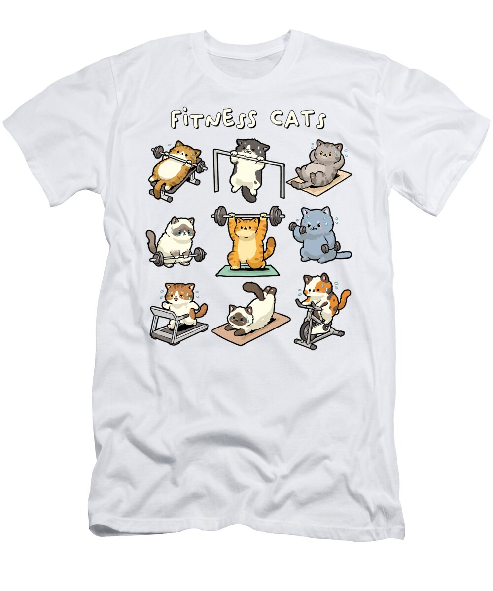 Fitness Cats Goshwow Store T-Shirt