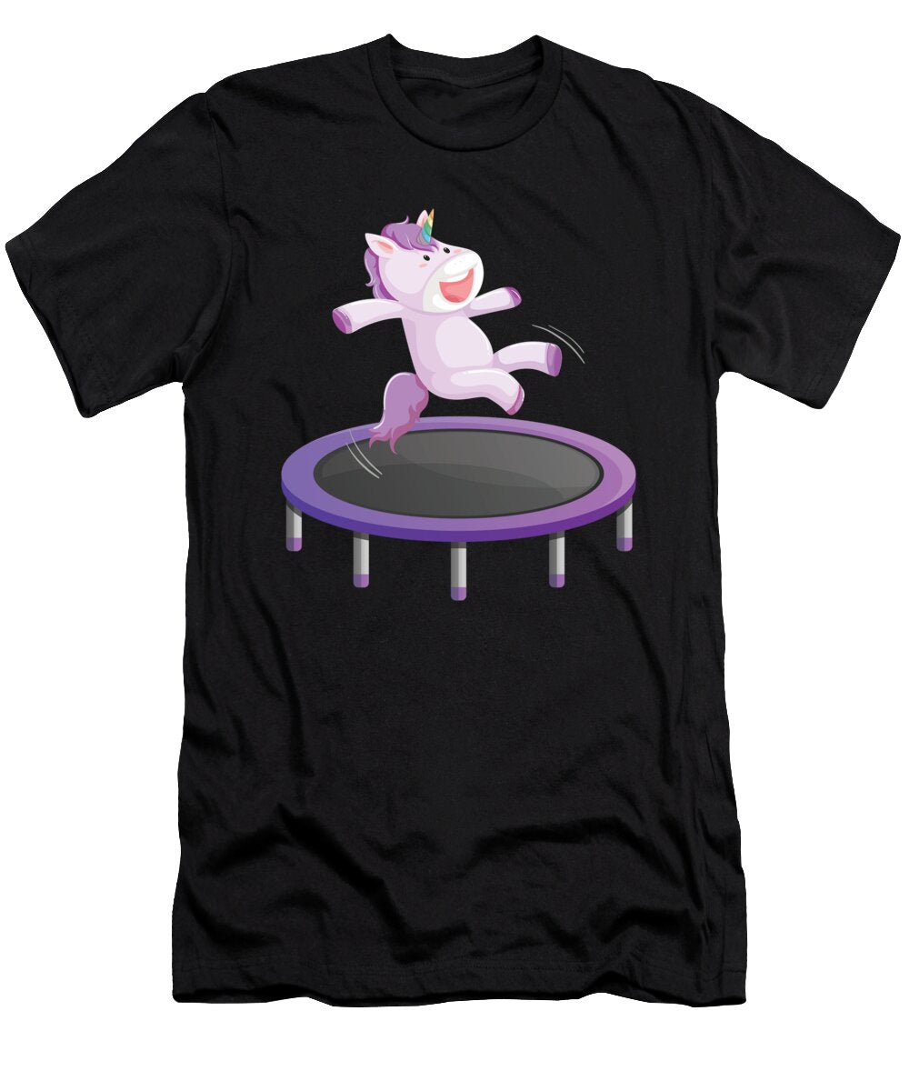 Fitness Exercise Gym Magical Creatures Myth Horse Lovers Gift Unicorn Trampoline Thomas Larch T-Shirt