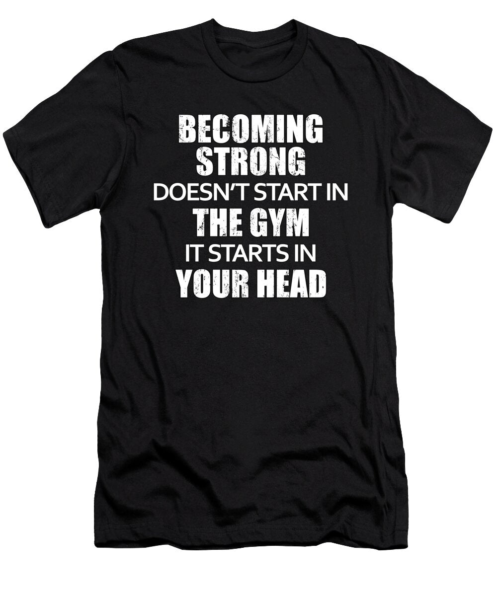 Fitness Gym Exercise Sport Workout Funny Gift Idea Tshirtconcepts Marvin Poppe T-Shirt