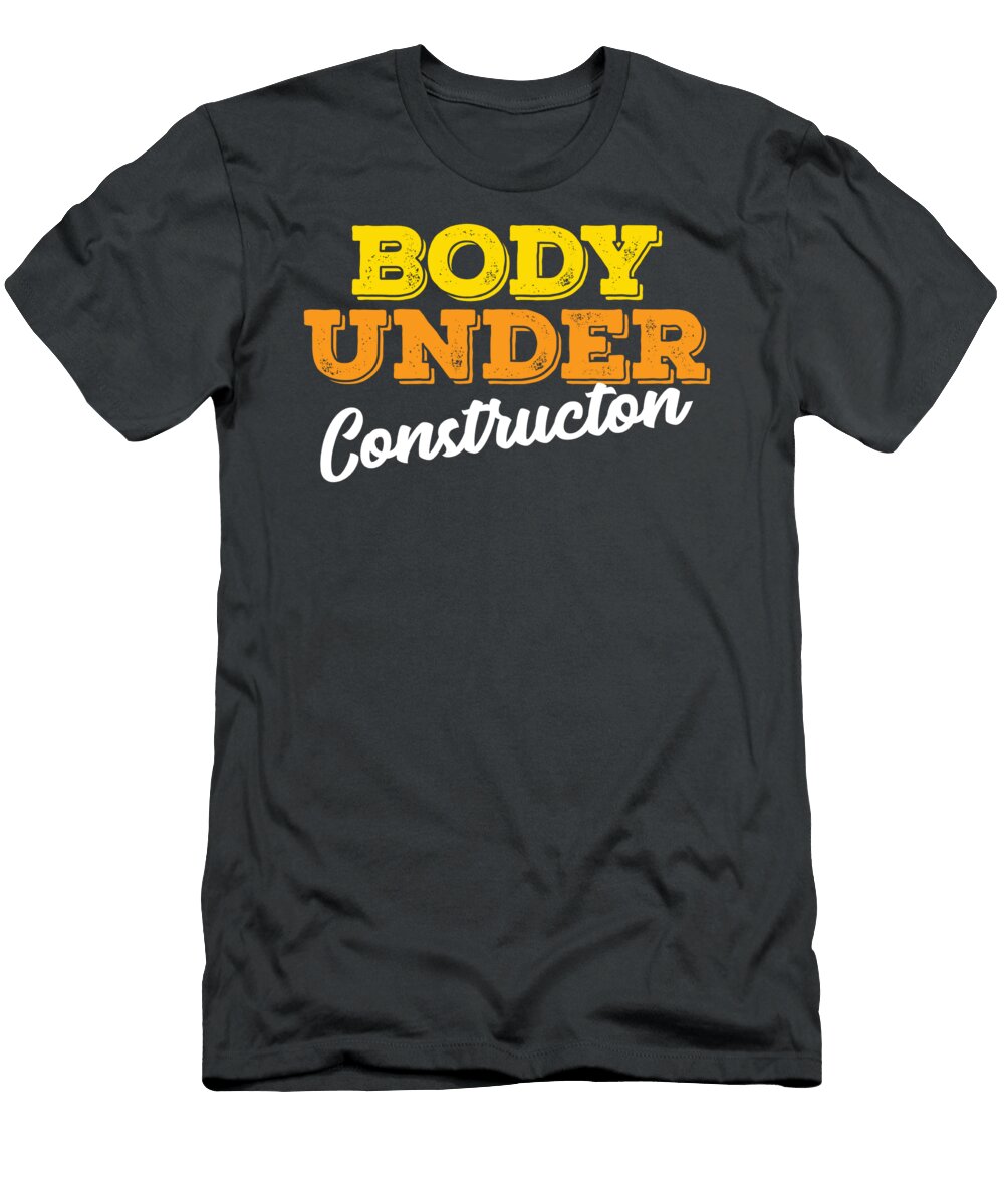 Fitness Gym Gift Body Under Construction Gift James C T-Shirt