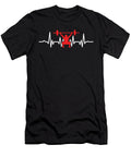 Fitness Heartbeat Weightlifter Bodybuilder Weightlifting Gym Gift Thomas Larch T-Shirt