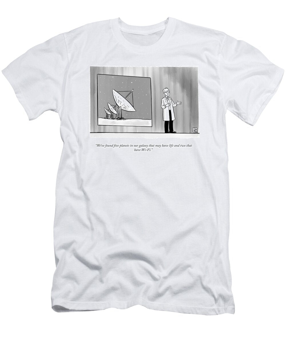 Five New Planets Pia Guerra and Ian Boothby T-Shirt