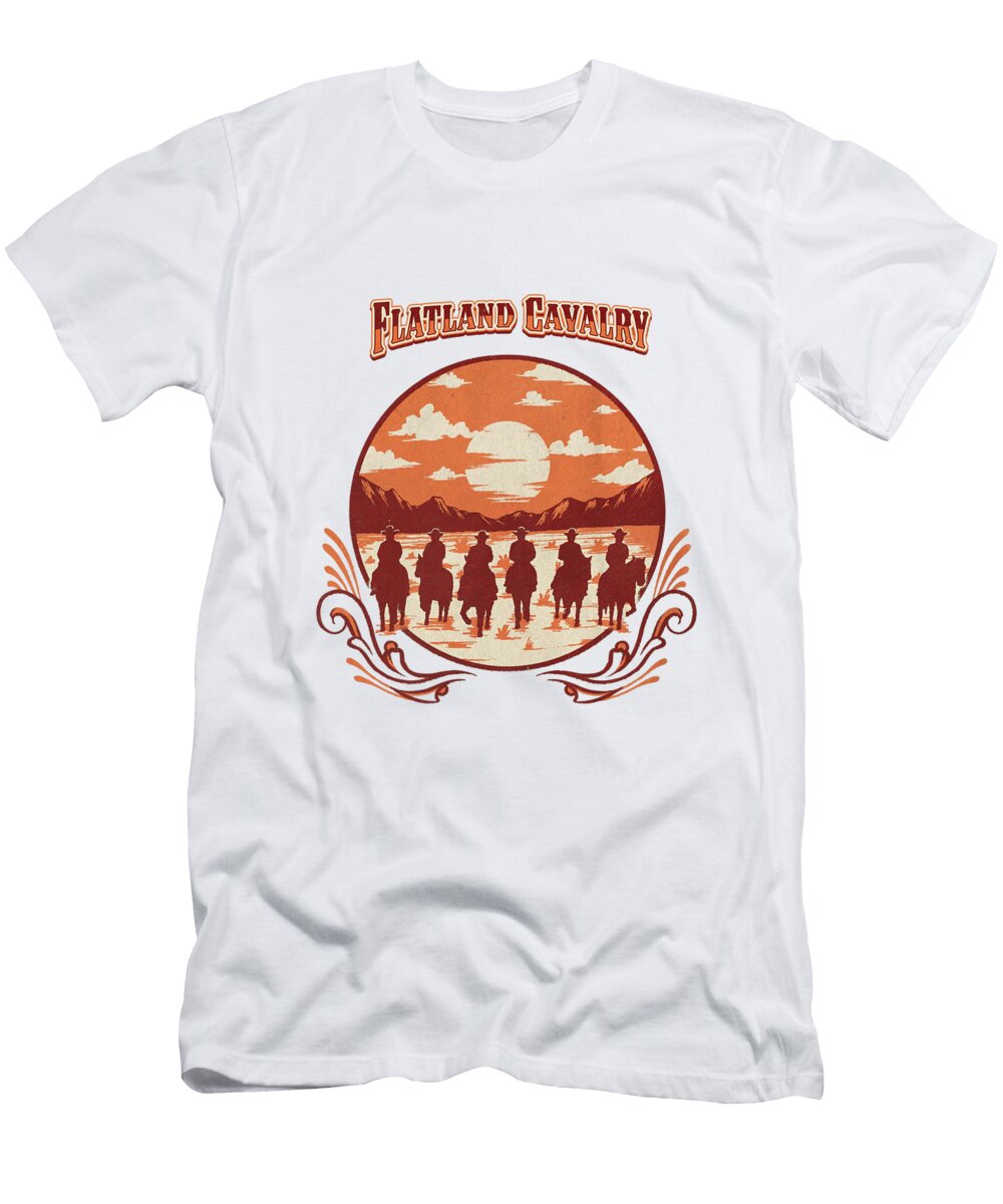Flatland Cavalry Logo Art Iy22 Indah Yose T-Shirt