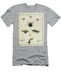 Flies and Mosquito Entomology Study R1 Historic Illustrations T-Shirt