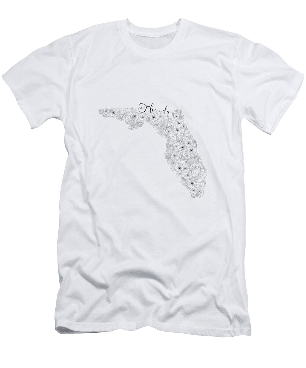 Floral Florida Evie Eddins T-Shirt