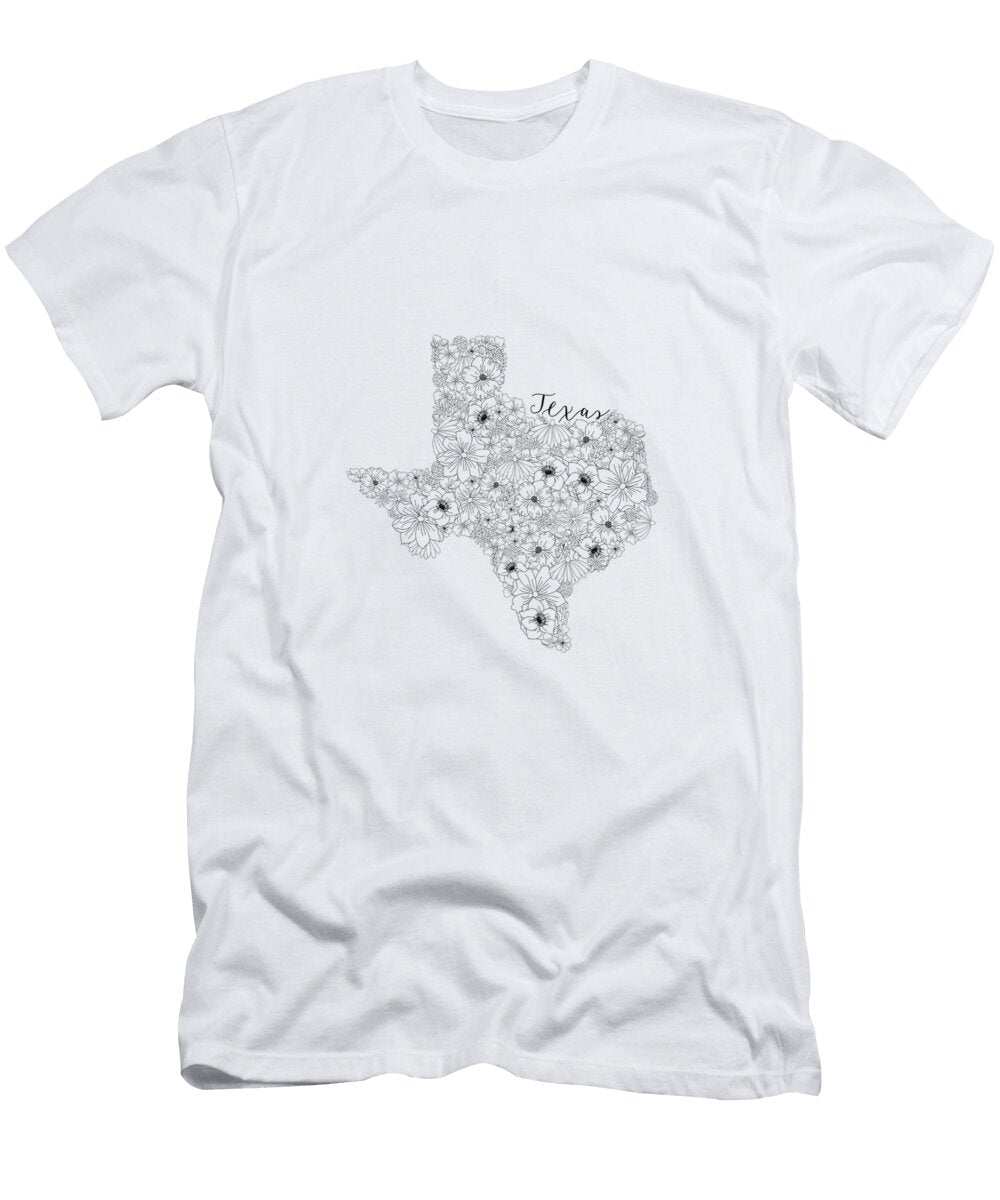 Floral Texas Evie Eddins T-Shirt