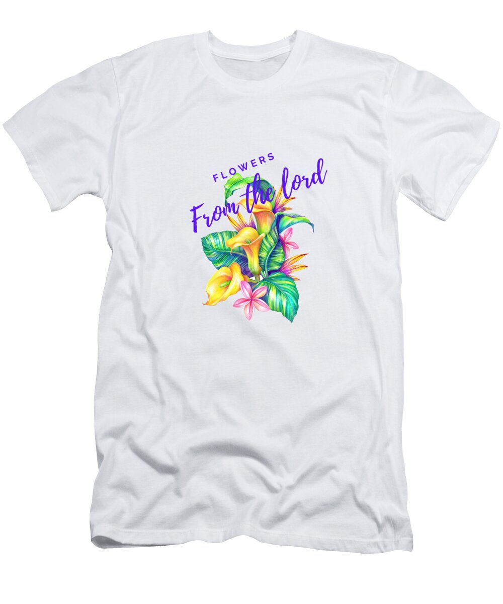 Flowers From the Lord Rachid Douaibia T-Shirt