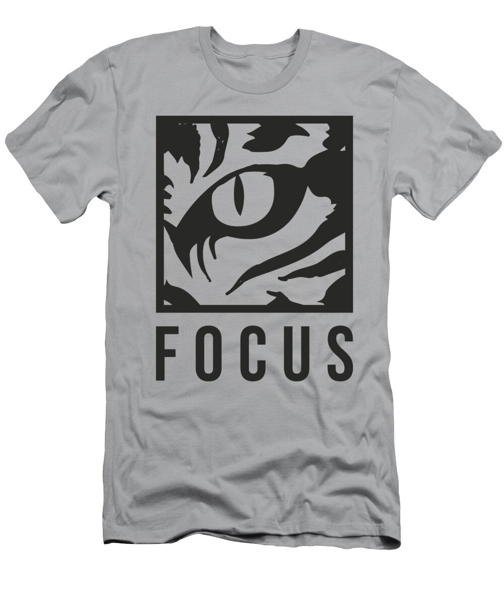 Focus Lion Success and Gym Motivational Matthew Chan T-Shirt