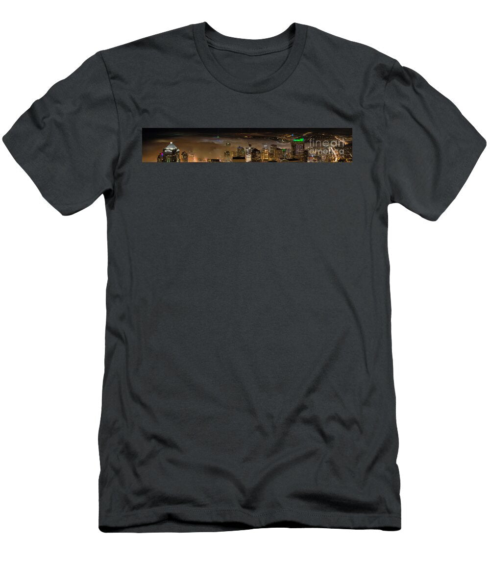 Foggy Seahawks Fever Pano Mike Reid T-Shirt