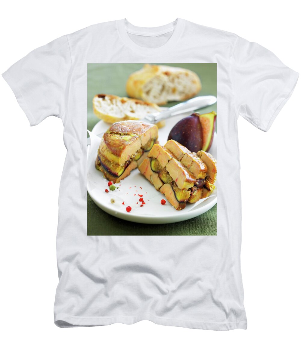 Foie Gras and Fig Timables Roulier Turiot T-Shirt
